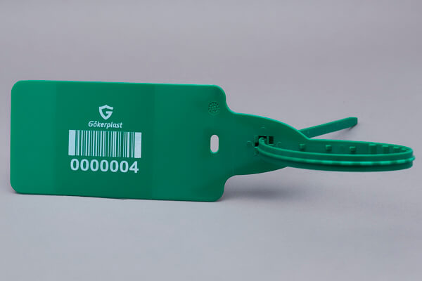 gp586 – big flag plastic label seal